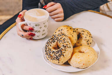 fermented vegetable yeast bagels 