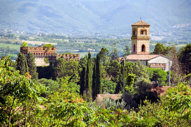 View of the Medieval Town of Narni