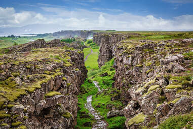 Thingvellir National Park Continental Divide