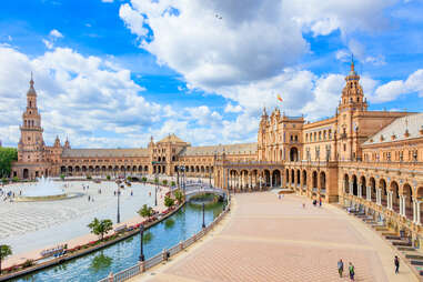 plaza de espana, seville