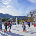 ice skating at Temecula Chilled