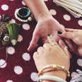 fortune teller reading fortune