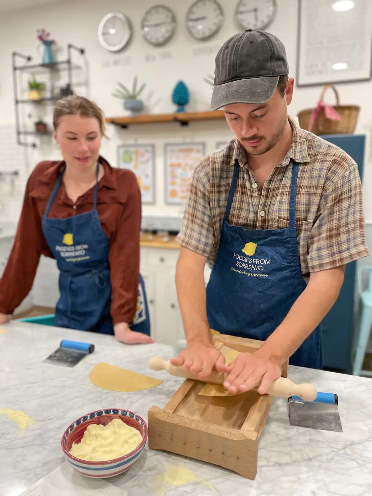 people baking